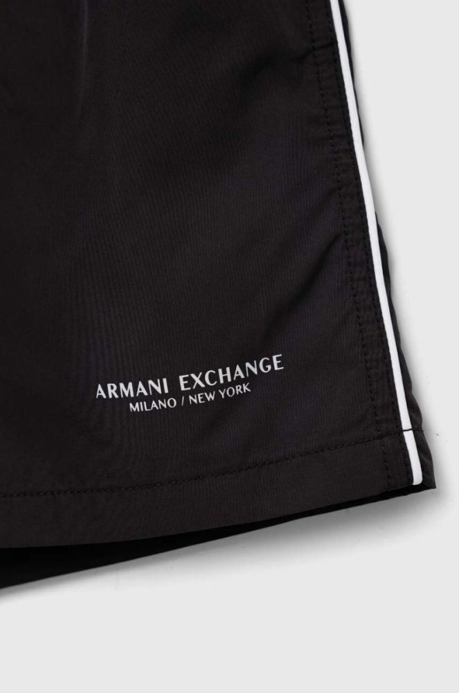 Купальні шорти Armani Exchange колір чорний (2999064) фото 3