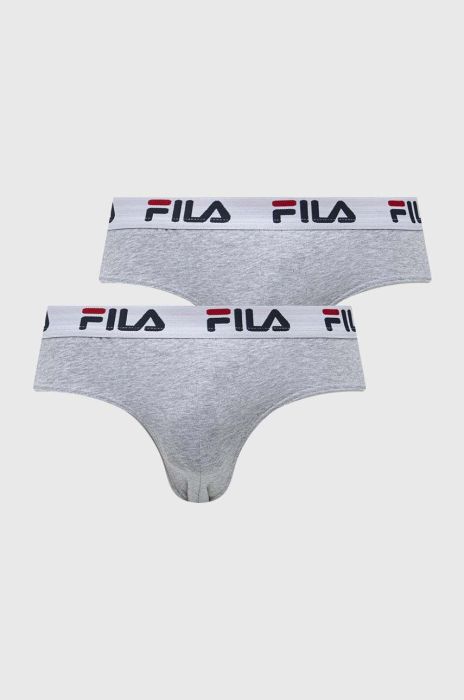 Сліпи Fila 2-pack чоловічі колір сірий