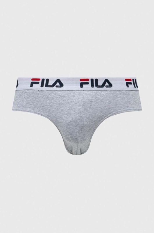 Сліпи Fila 2-pack чоловічі колір сірий фото 2