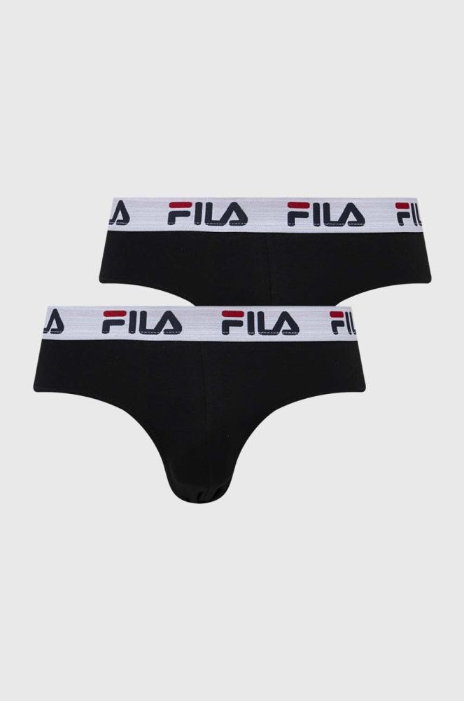 Сліпи Fila 2-pack чоловічі колір чорний (3256810)