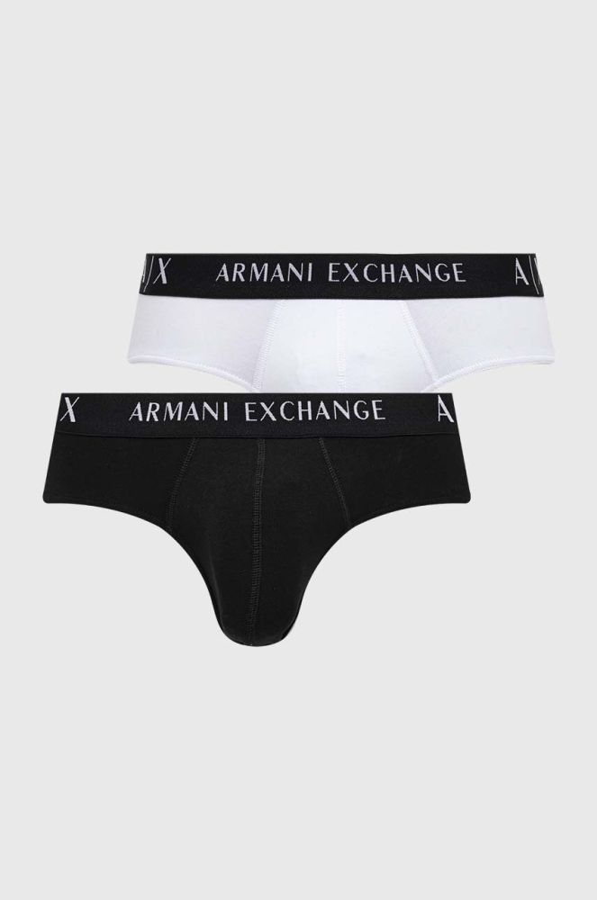 Сліпи Armani Exchange 2-pack чоловічі колір барвистий