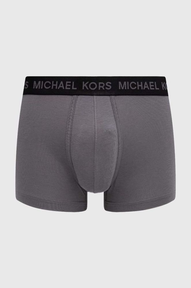 Боксери Michael Kors 3-pack чоловічі колір бордовий фото 4