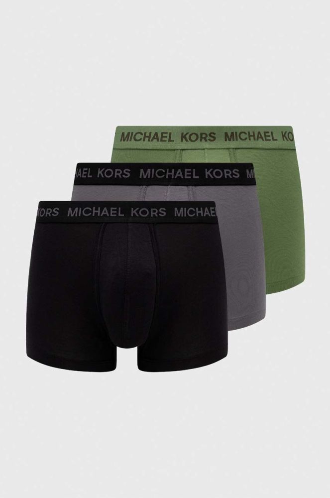 Боксери Michael Kors 3-pack чоловічі колір зелений