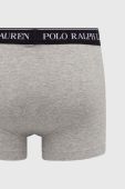 Боксери Polo Ralph Lauren 3-pack чоловічі колір сірий (3388050)