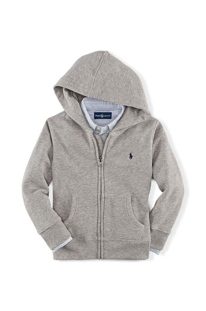 Polo Ralph Lauren - Дитяча кофта 110-128 cm колір сірий (807409) фото 3