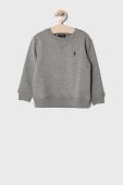 Дитяча кофта Polo Ralph Lauren колір сірий гладка (1402174)