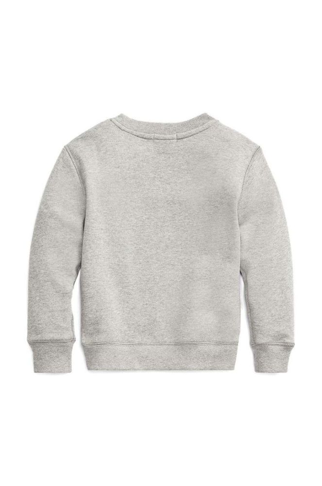 Дитяча кофта Polo Ralph Lauren колір сірий гладка (1470203) фото 2