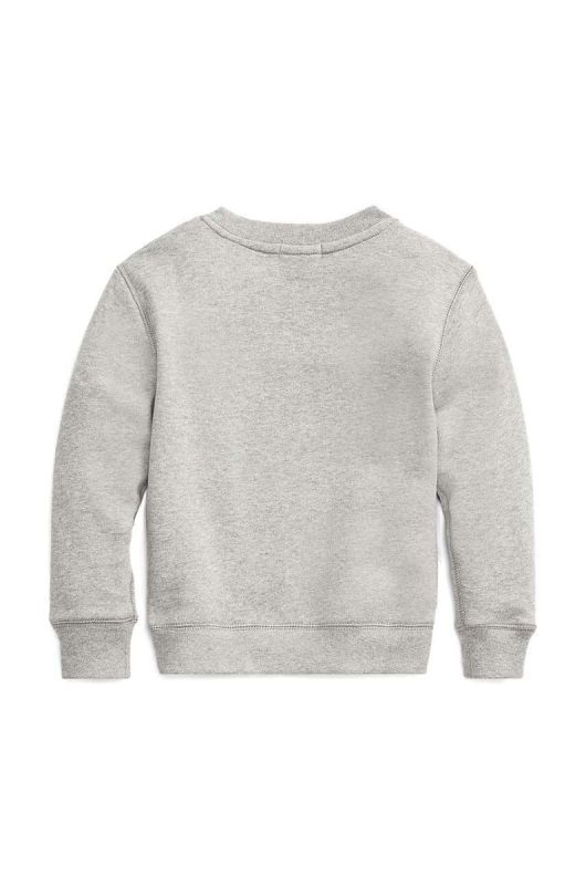 Дитяча кофта Polo Ralph Lauren колір сірий гладка (1470203) фото 2