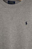 Дитяча кофта Polo Ralph Lauren колір сірий гладка (1470203)