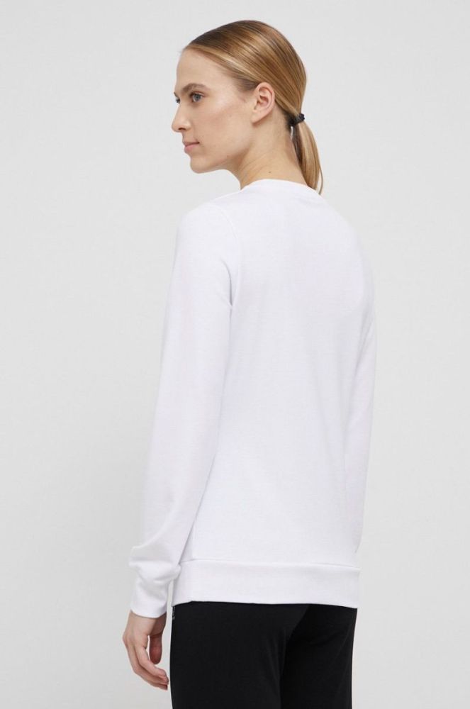 Кофта EA7 Emporio Armani жіноча колір білий з аплікацією (2502718) фото 3