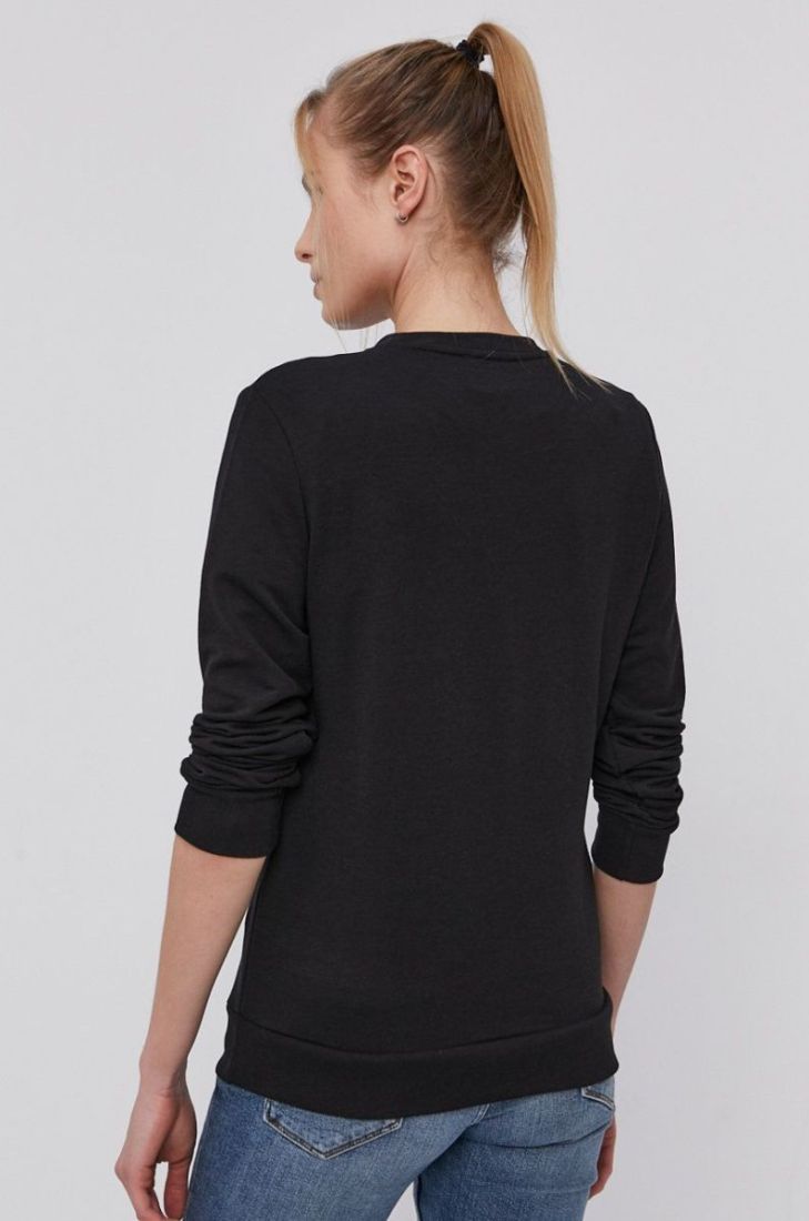 Кофта EA7 Emporio Armani жіноча колір чорний з аплікацією (1456828)