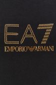Кофта EA7 Emporio Armani жіноча колір чорний з аплікацією (1456828)