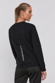Кофта EA7 Emporio Armani жіноча колір чорний з принтом (1583736)