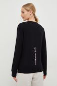 Кофта EA7 Emporio Armani жіноча колір білий з принтом (2825387)