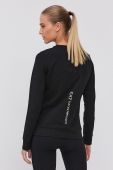 Кофта EA7 Emporio Armani жіноча колір чорний з принтом (1583730)