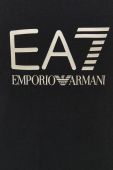 Кофта EA7 Emporio Armani жіноча колір чорний з принтом (1583730)