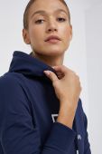 Кофта EA7 Emporio Armani жіноча колір синій гладка (1589664)