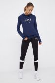 Кофта EA7 Emporio Armani жіноча колір синій гладка (1589654)