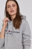 Кофта Tommy Hilfiger жіноча колір сірий з аплікацією (1525947)