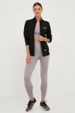 Кофта EA7 Emporio Armani жіноча колір чорний з аплікацією (2596229)