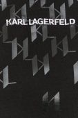 Кофта Karl Lagerfeld жіноча колір чорний з принтом (2503188)