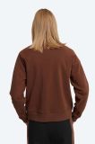 Кофта Wood Wood Elene x Filla жіноча колір коричневий з принтом 688375.H95-BROWN