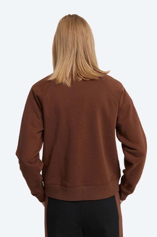 Кофта Wood Wood Elene x Filla жіноча колір коричневий з принтом 688375.H95-BROWN фото 2