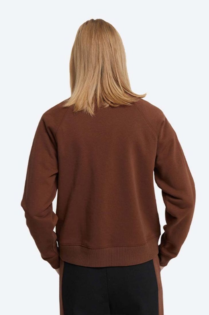 Кофта Wood Wood Elene x Filla жіноча колір коричневий з принтом 688375.H95-BROWN