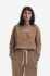 Бавовняна кофта Ellesse Sappan Sweatshirt жіноча колір коричневий з принтом SGM13149-BROWN