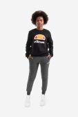 Кофта Ellesse жіноча колір чорний з принтом SRK12902-BLACK
