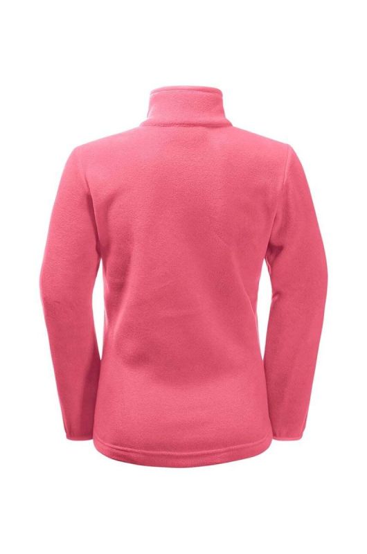 Дитяча кофта Jack Wolfskin TAUNUS JACKET K колір рожевий однотонна (3119577) фото 2