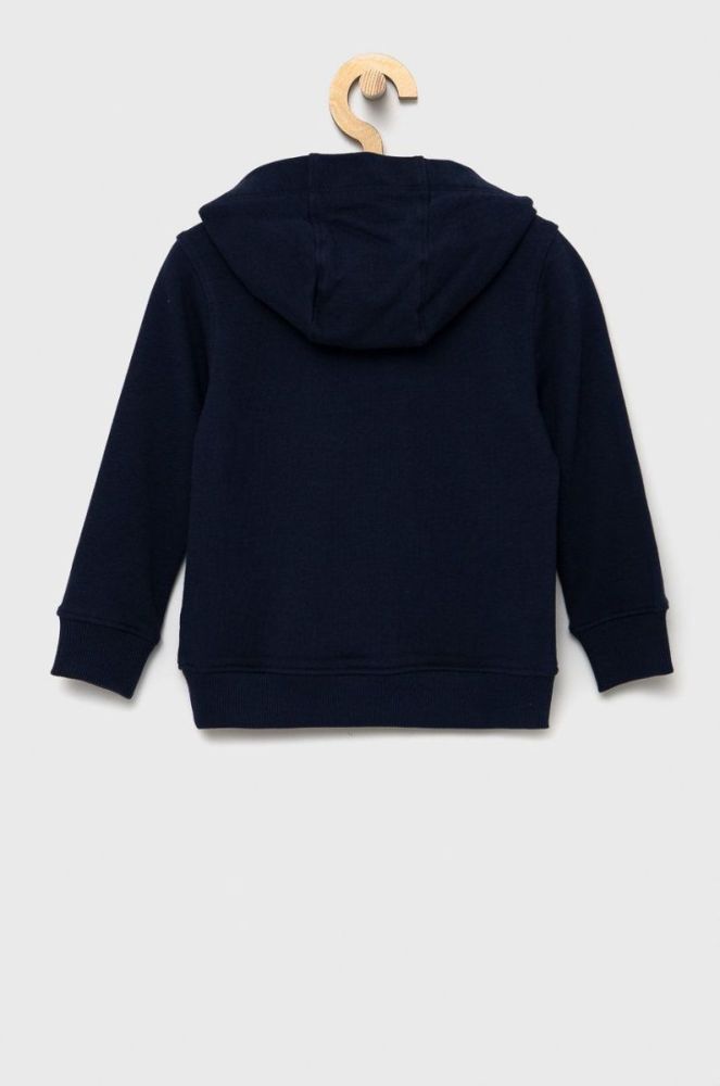 Дитяча бавовняна кофта Tommy Hilfiger колір синій з аплікацією (1655616) фото 2