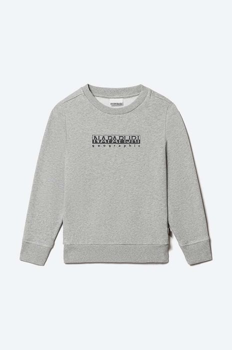 Дитяча кофта Napapijri B-Box колір сірий візерунок