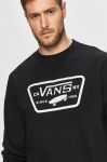 Vans - Бавовняна кофта VN0A45CIBLK1-BLACK колір чорний Vans - Бавовняна кофта VN0A45CIBLK1-BLACK колір чорний