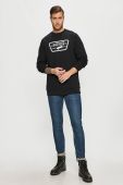 Vans - Бавовняна кофта VN0A45CIBLK1-BLACK колір чорний