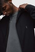 AllSaints Кофта Mode Merino Zip Hood колір чорний