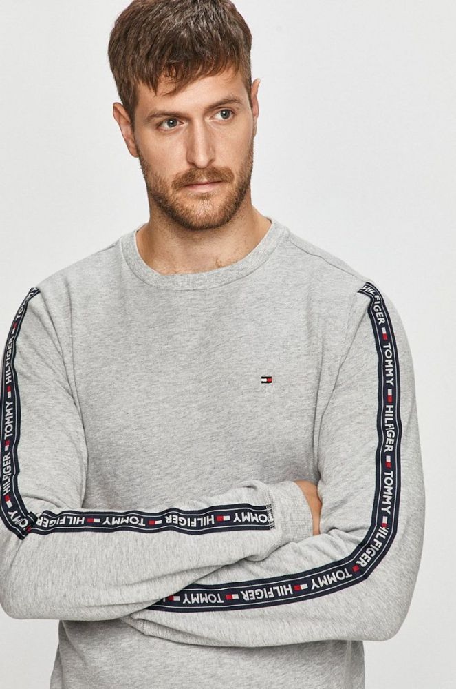 Tommy Hilfiger - Кофта колір сірий (689714) фото 4