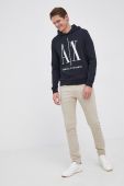 Armani Exchange - Кофта колір темно-синій (1815989)