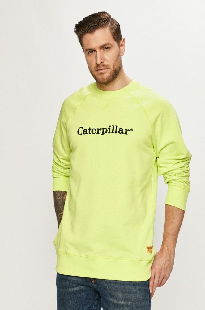 Caterpillar - Кофта колір зелений (1322202)