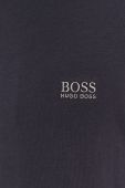 Футболка Boss колір синій гладкий