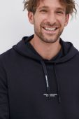 Кофта Armani Exchange чоловіча колір синій з принтом (1827075)
