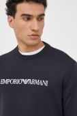 Кофта Emporio Armani чоловіча колір синій з принтом (2677857)