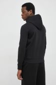Кофта Emporio Armani чоловіча колір чорний з капюшоном однотонна (3130675)