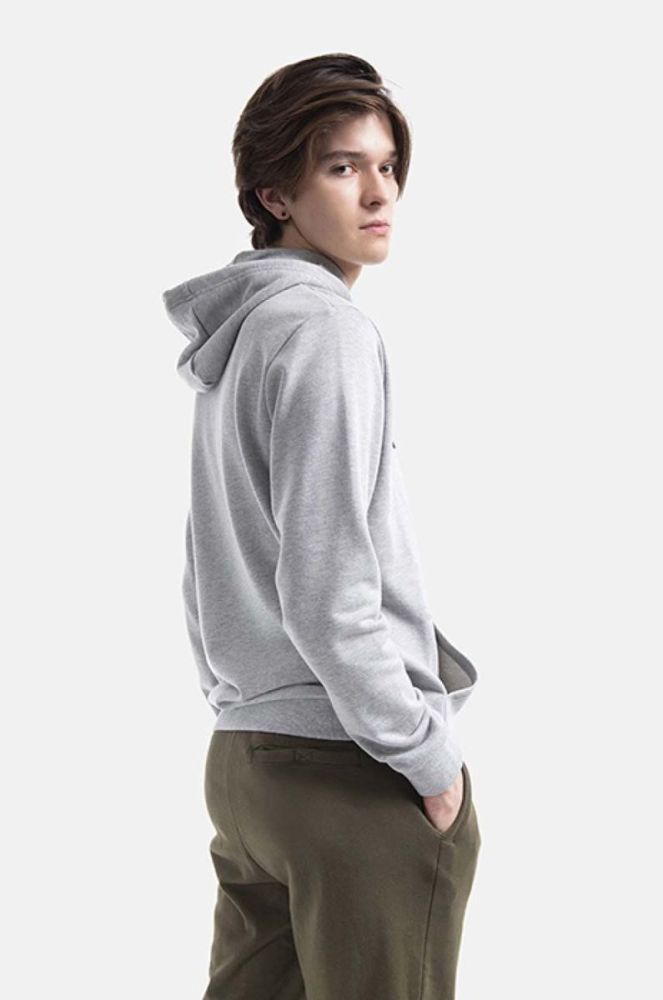 Кофта Ellesse SHK13288 Ferrer чоловіча колір зелений з капюшоном однотонна SHK13288-KHAKI (3518346) фото 3