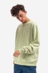Бавовняна кофта Wood Wood Tye Double A чоловіча колір зелений однотонна 10915601.2424-MINT