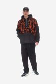 Кофта Wood Wood чоловіча колір помаранчевий з капюшоном візерунок 12245600.2075-RUST