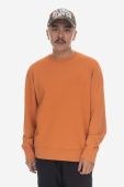 Бавовняна кофта Wood Wood чоловіча колір помаранчевий однотонна 12315602.2474-ABRICOTORA