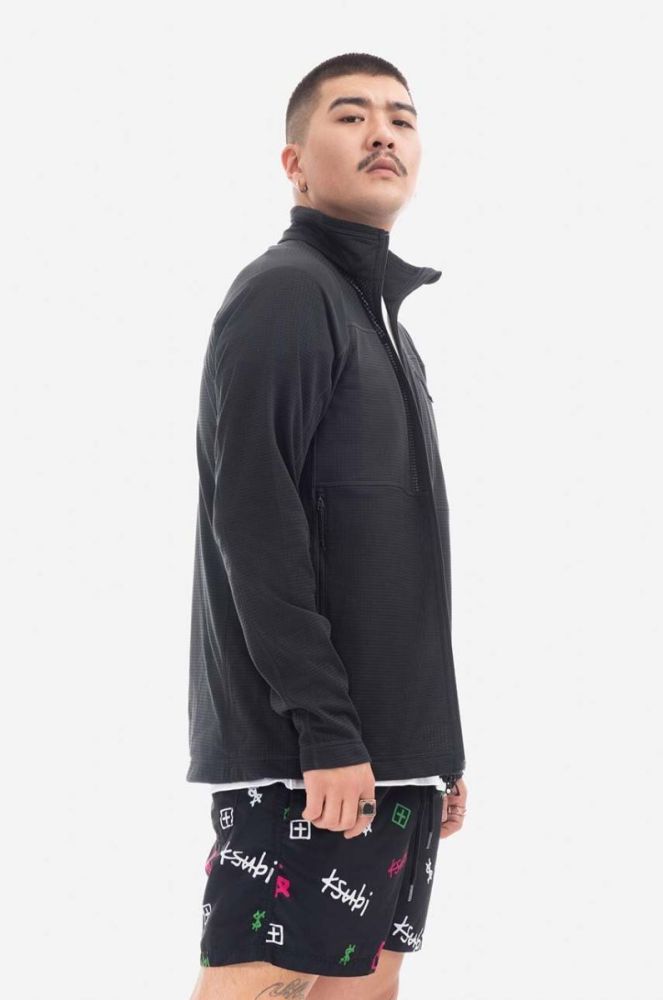 Кофта Fjallraven чоловіча колір чорний однотонна F86971.550-550 фото 5
