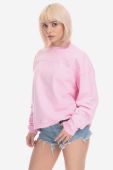 Бавовняна кофта Guess Guess Classic Logo Crewneck M2BQ01KBB40 чоловіча колір рожевий однотонна M2BQ01.KBB40-A400