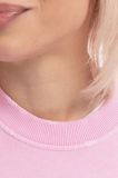 Бавовняна кофта Guess Guess Classic Logo Crewneck M2BQ01KBB40 чоловіча колір рожевий однотонна M2BQ01.KBB40-A400